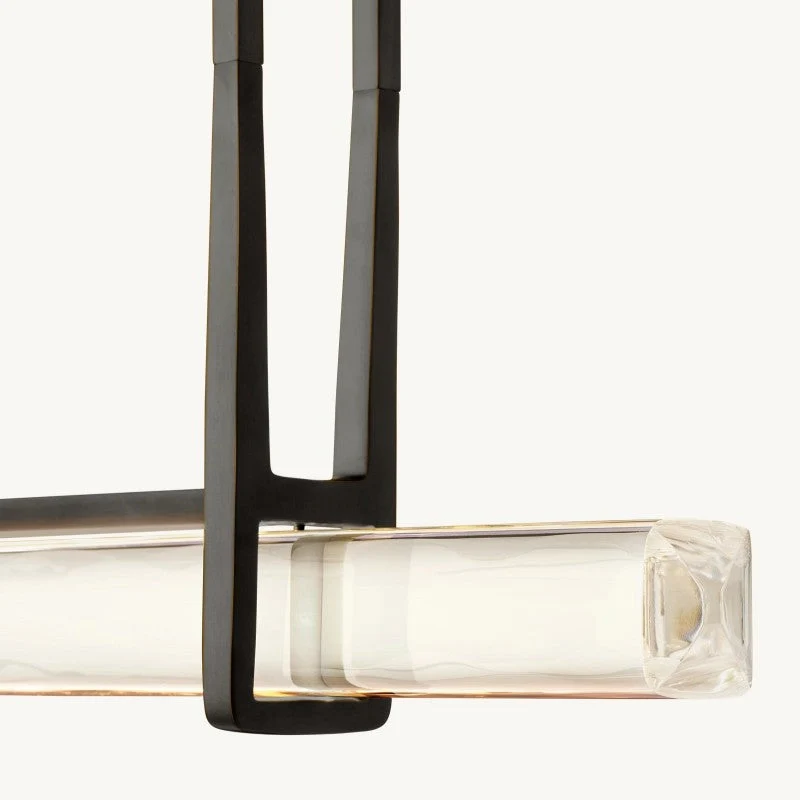 Kristallen Kroonluchter LED 152cm Messing Brons Nikkel Eetkamer Woonkamer Hal Entree Design Verlichting | Sansoti