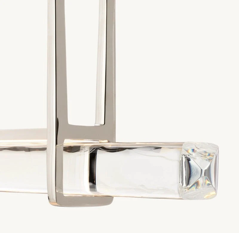 Kristallen Kroonluchter LED 152cm Messing Brons Nikkel Eetkamer Woonkamer Hal Entree Design Verlichting | Sansoti