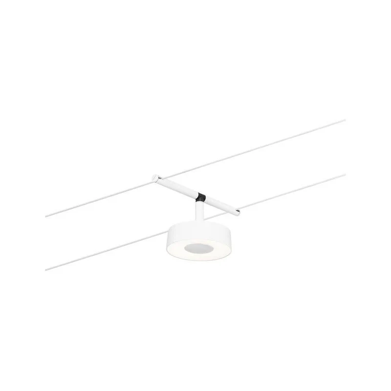 CorDuo LED Seilsystem Circle Basis-Set Weiß, Chrom