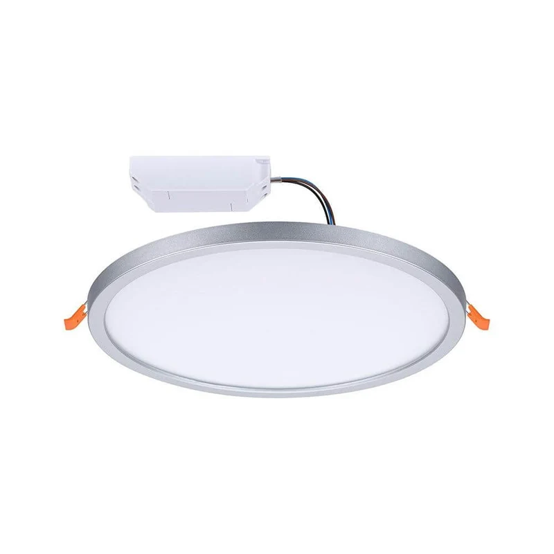 VariFit LED Einbaupanel Areo Ø 23cm CCT-Dimmbar Chrom-Matt
