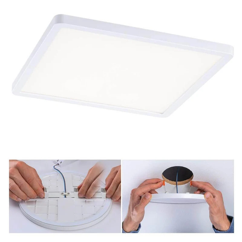 VariFit LED Einbau Deckenpanelmit 3-Stufen-Dimmer Areo Weiß