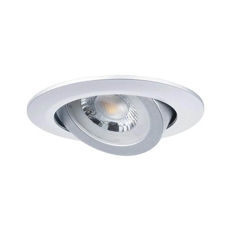 LED Einbauleuchte 3er-Set Stufen-Dimmbar Schwenkbar Chrom-Matt