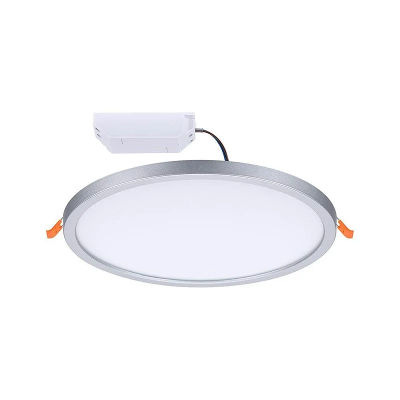 VariFit Areo LED Einbaupanel mit 3-Stufen-Dimmer Ø 23cm Chrom