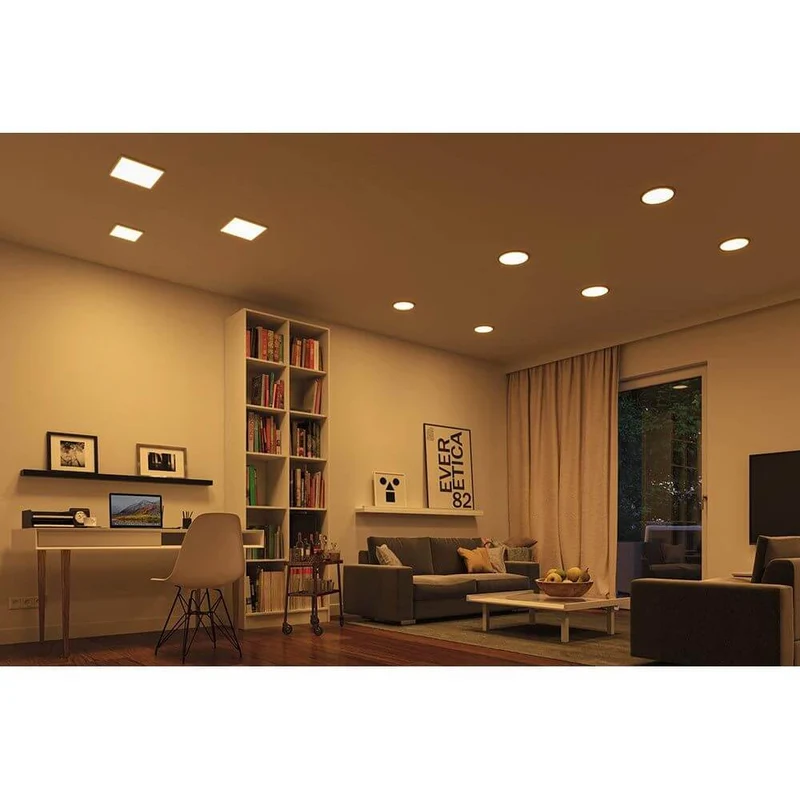 VariFit LED Einbaupanel Smart Home Zigbee Areo Eckig Weiß
