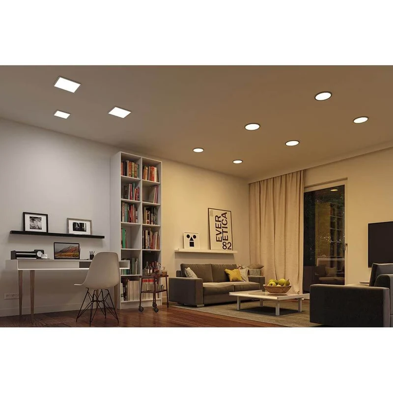 VariFit LED Einbaupanel Smart Home Zigbee Areo Eckig Weiß