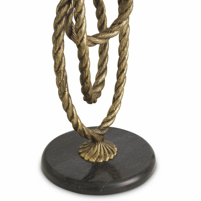 Casa Padrino Luxus Weinkühler mit Ständer Antik Messing / Schwarz H. 80,5 cm