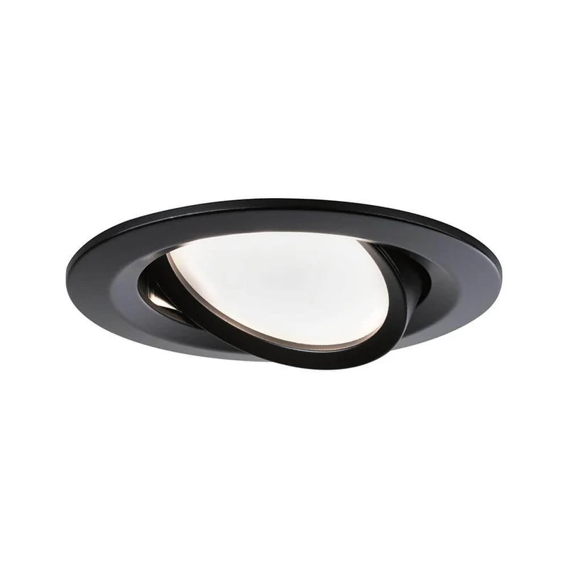 LED Einbauleuchte Nova LED Schwarz mit 3 Stufen-Dimmer