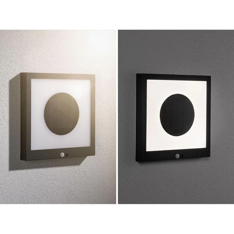 Solar LED Panel Taija Bewegungsmelder Anthrazit