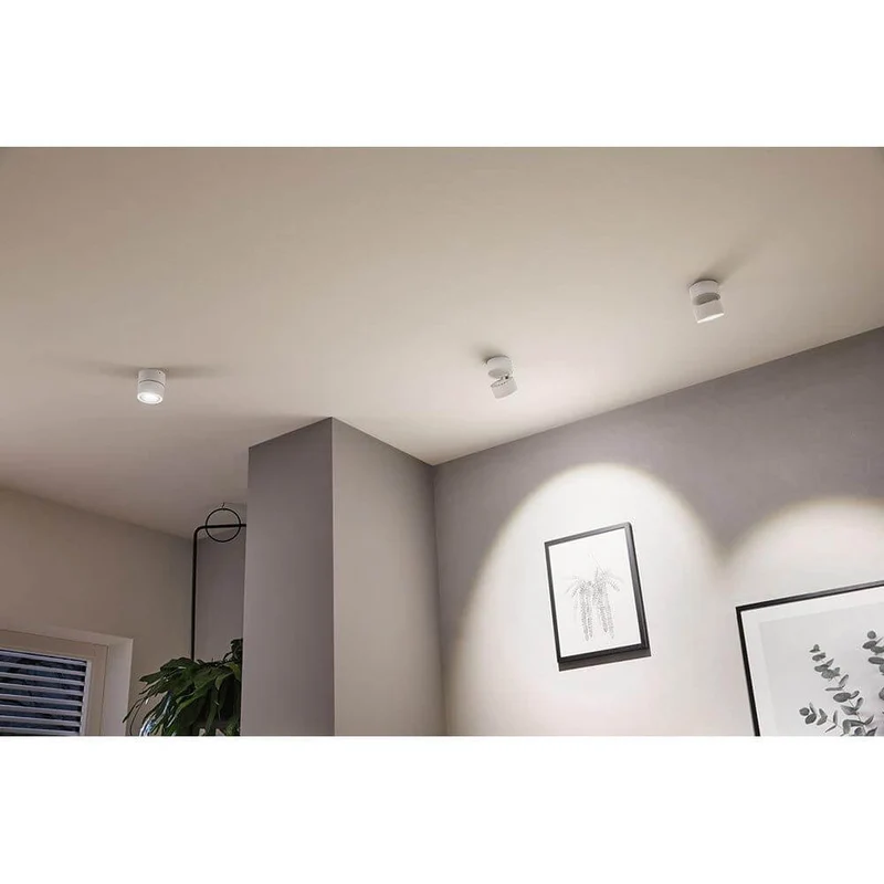 LED Deckenleuchte Spircle Strahler Weiß-Matt