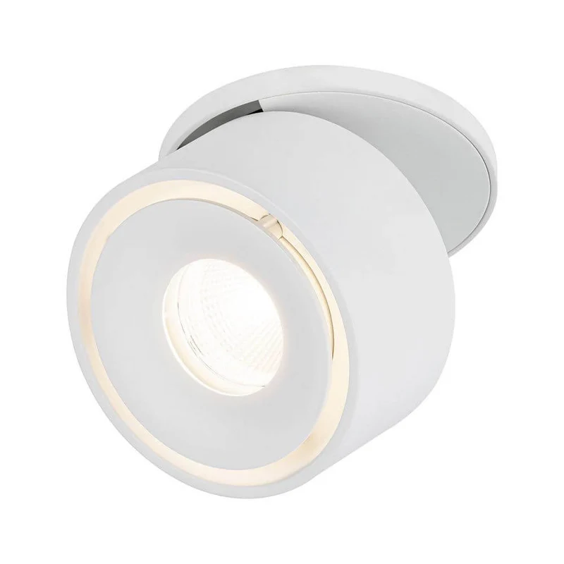 LED Einbauleuchte Spircle Weiß-Matt
