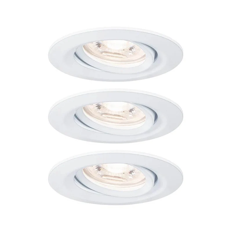 LED Einbauleuchte Nova Mini Plus Basis-Set 66mm 15° Dimmbar
