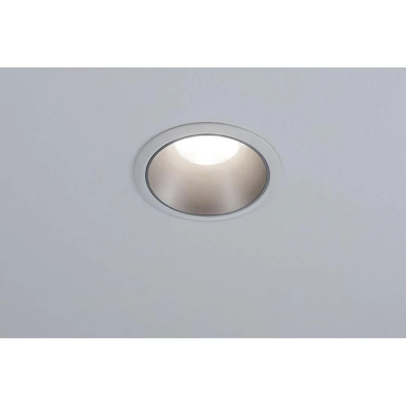 LED Einbauleuchte Cole LED Basis-Set Warmweiß Silber
