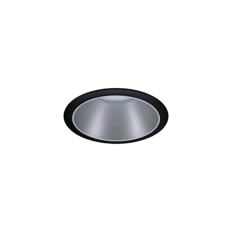 LED Einbauleuchte Cole Basis-Set 8,8cm Schwarz, Silber