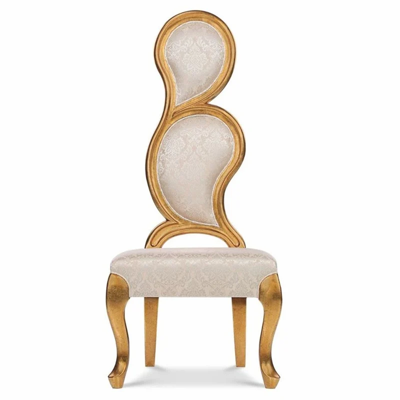 Casa Padrino Luxus Barock Sessel Rechte Seite Silber / Gold H. 142 cm - Barock Möbel