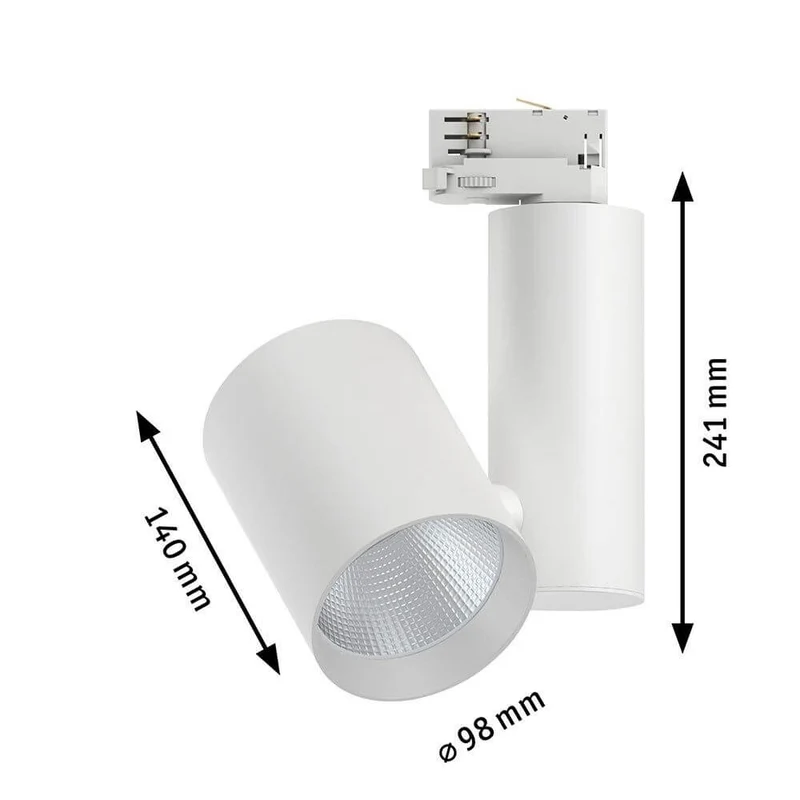ProRail3 LED Schienenspot Zeuz 60° Dimmbar