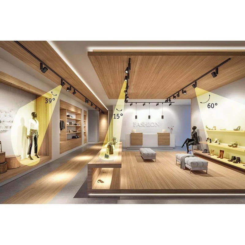ProRail3 LED Schienenspot Zeuz 9° Schwarz Dimmbar