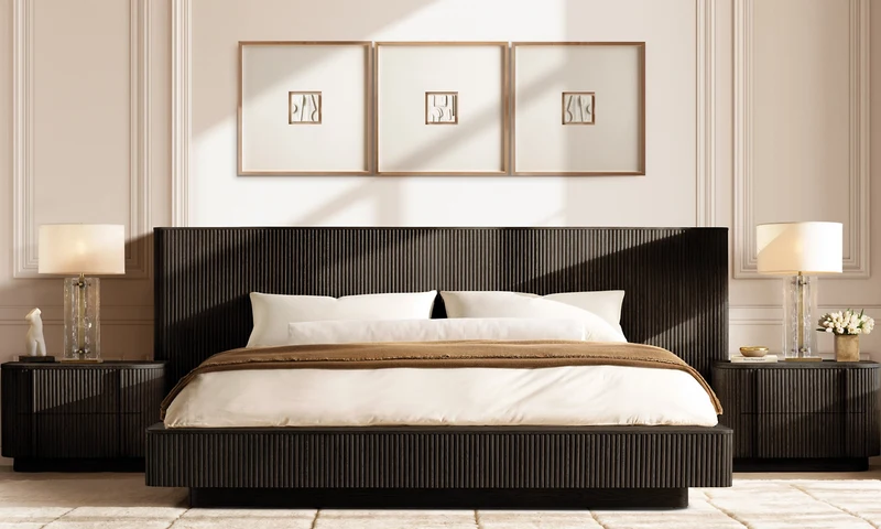 Geometrische Glazen Tafellamp met Linnen Kap 76cm Hoog Warm Wit Licht voor Woonkamer Slaapkamer Sfeervol Design | Sansoti