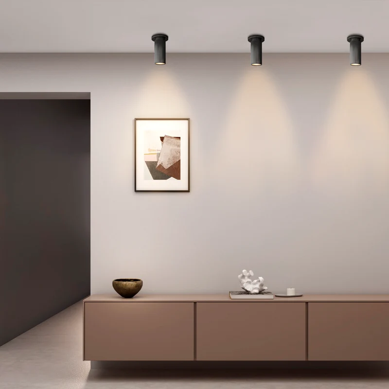 Plafondlamp Messing Gepolijst Nikkel Brons GU10 Dimbaar Badkamer Keuken Hal Compact Plafondverlichting | Sansoti