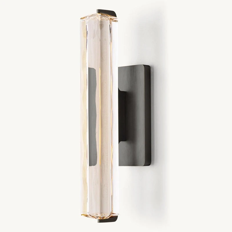 Kristallen Wandlamp Messing Verticaal LED Design Woonkamer Slaapkamer Gang Entree Interieurverlichting | Sansoti