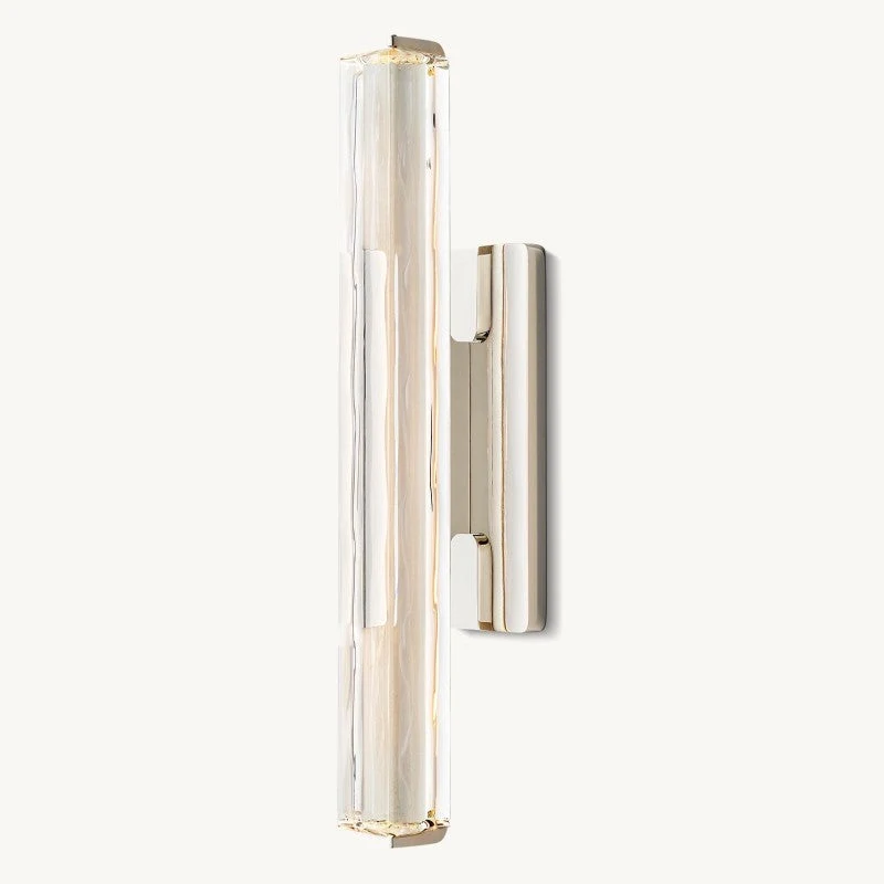 Kristallen Wandlamp Messing Verticaal LED Design Woonkamer Slaapkamer Gang Entree Interieurverlichting | Sansoti