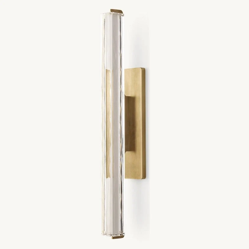 Kristallen Wandlamp Messing Verticaal LED Design Woonkamer Slaapkamer Gang Entree Interieurverlichting | Sansoti