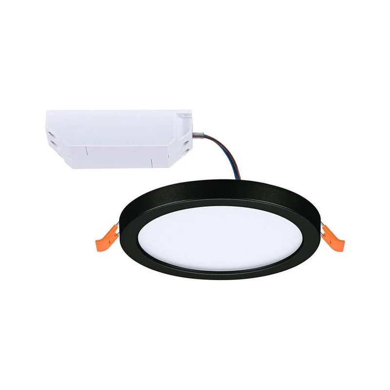 VariFit LED Einbaupanel Areo Rund Ø 11,8 Schwarz