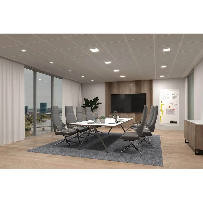 VariFit LED Einbaupanel Veluna Edge 4000K Dimmbar IP44