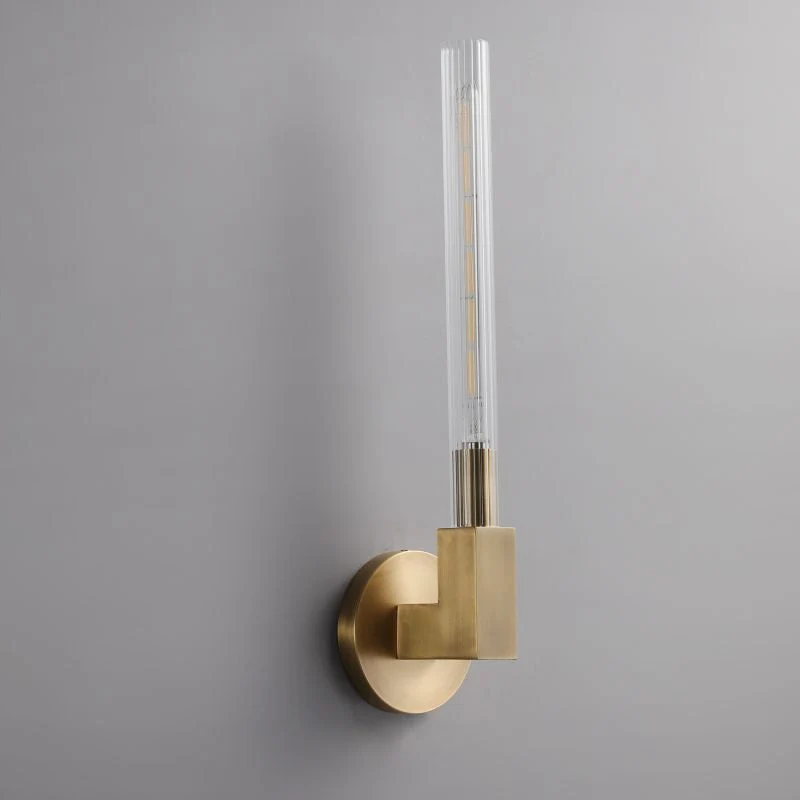 Glazen Wandlamp Kandelaar Messing Zwart Nikkel Woonkamer Slaapkamer Eetkamer Dimbaar Verlichting Design | Sansoti
