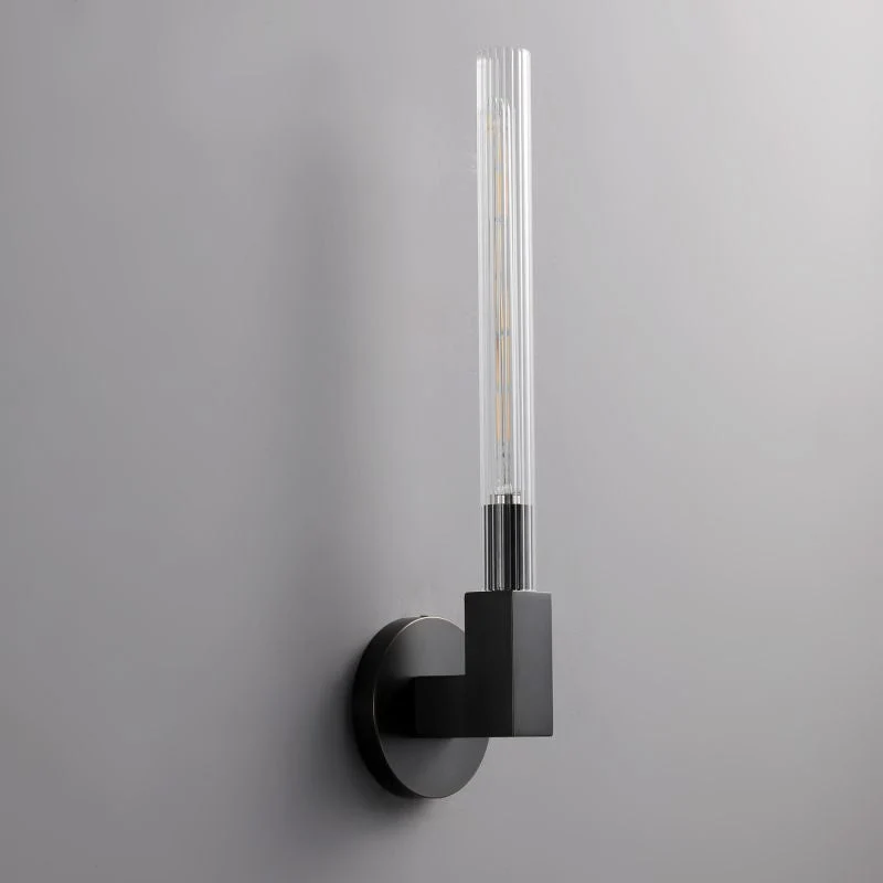 Glazen Wandlamp Kandelaar Messing Zwart Nikkel Woonkamer Slaapkamer Eetkamer Dimbaar Verlichting Design | Sansoti