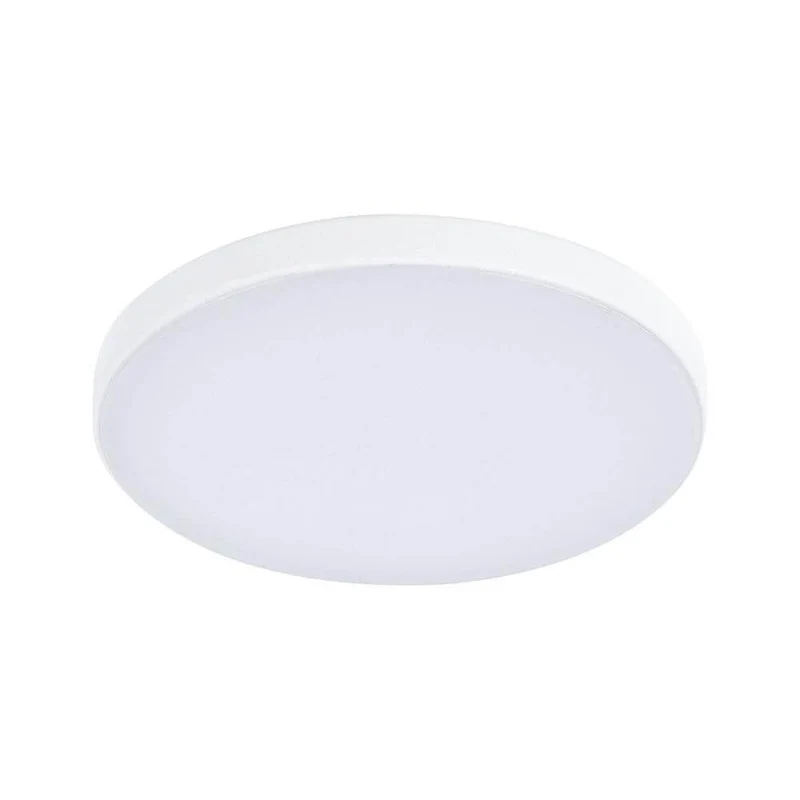 VariFit Veluna LED Einbaupanel Edge Ø 9cm Weiß IP44