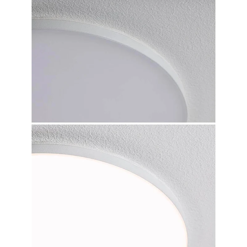 VariFit LED Einbaupanel Veluna Edge Ø 9cm Dimmbar Weiß
