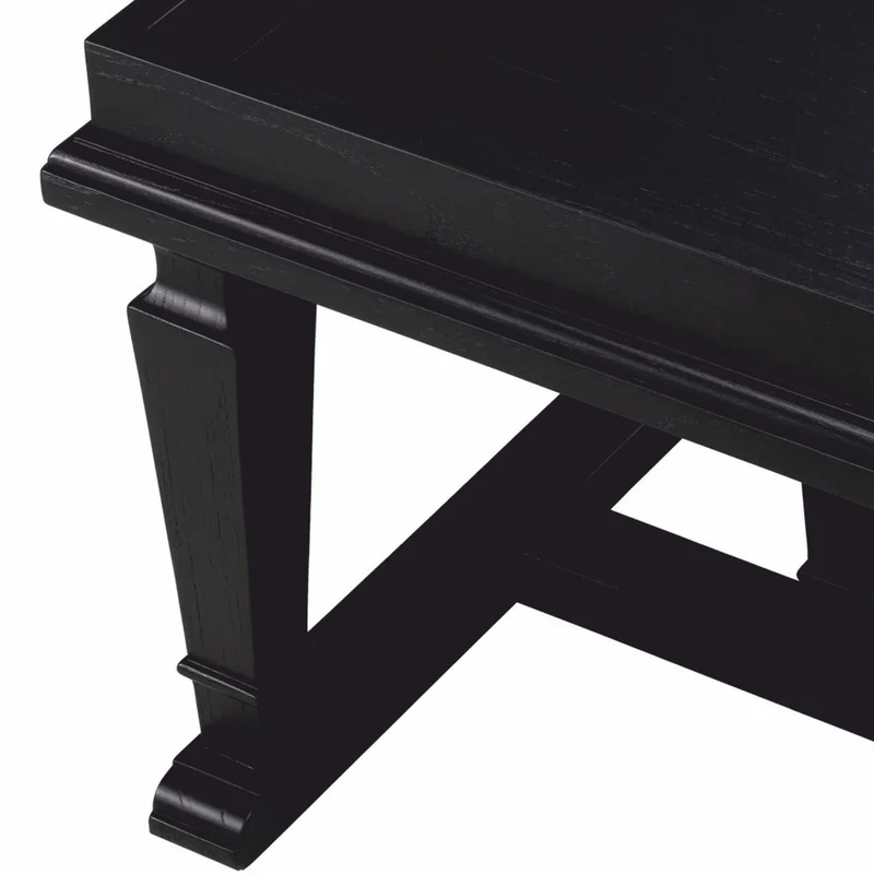 Casa Padrino Luxus Beistelltisch Schwarz 60 x 60 x H. 51 cm - Hotel Möbel