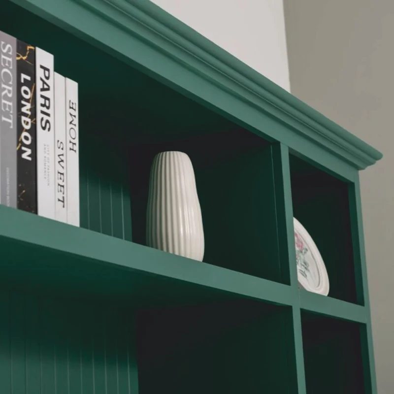 Casa Padrino Landhausstil Bücherschrank Grün 254 cm - Landhausstil Möbel