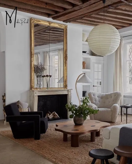 Bolvormige Hanglamp Rijstpapier 30-60cm Metaal Frame Scandinavisch Design Eetkamer Slaapkamer Woonkamer | Sansoti