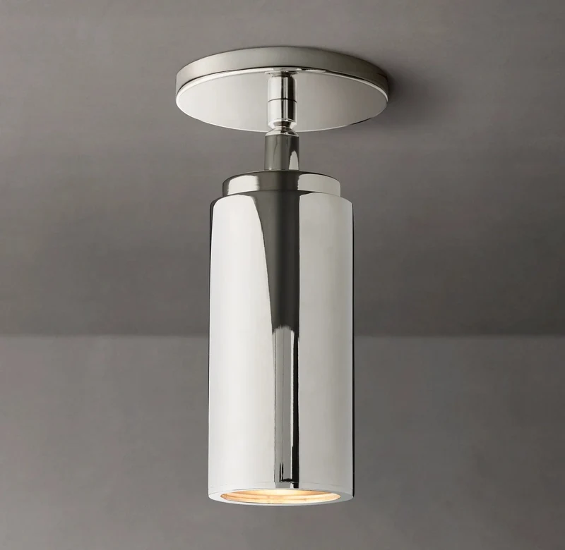 Plafondlamp Messing Klassiek 23cm Hoog Flushmount Verlichting voor Hal Slaapkamer Badkamer Keuken Woonkamer | Sansoti
