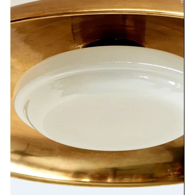 Hanglamp Kroonluchter Glas Metaal Dimbaar Warm Wit Eetkamer Woonkamer Vintage Design Sfeerverlichting | Sansoti