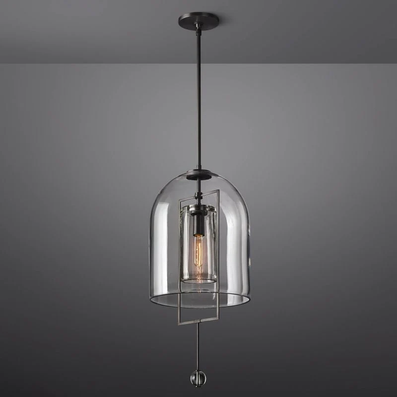 Hanglamp Glas Messing 71-270cm Verstelbaar Eetkamer Woonkamer Slaapkamer Restaurant Verlichtingsarmatuur | Sansoti