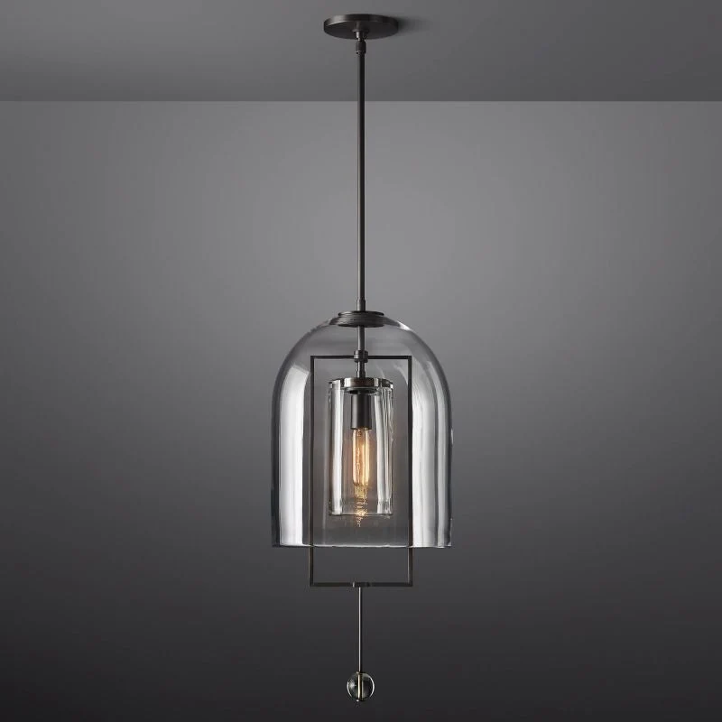 Hanglamp Glas Messing 71-270cm Verstelbaar Eetkamer Woonkamer Slaapkamer Restaurant Verlichtingsarmatuur | Sansoti