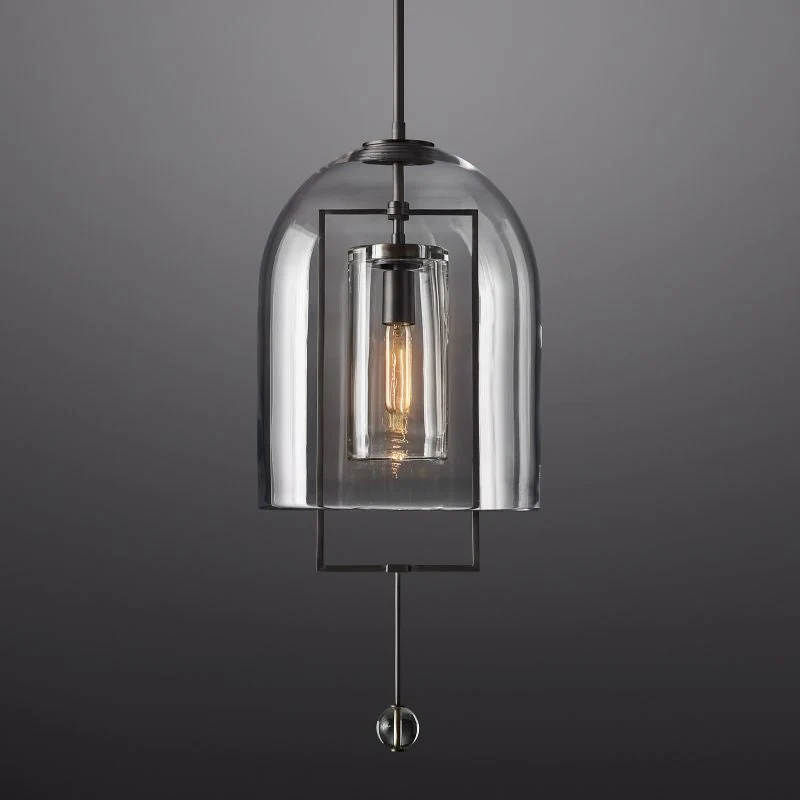 Hanglamp Glas Messing 71-270cm Verstelbaar Eetkamer Woonkamer Slaapkamer Restaurant Verlichtingsarmatuur | Sansoti