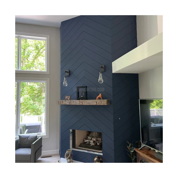 Wandlamp Glazen Druppel Messing Frame Handgeblazen Glas Entree Slaapkamer Eetkamer Verlichtingsarmatuur | Sansoti