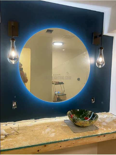 Wandlamp Glazen Druppel Messing Frame Handgeblazen Glas Entree Slaapkamer Eetkamer Verlichtingsarmatuur | Sansoti