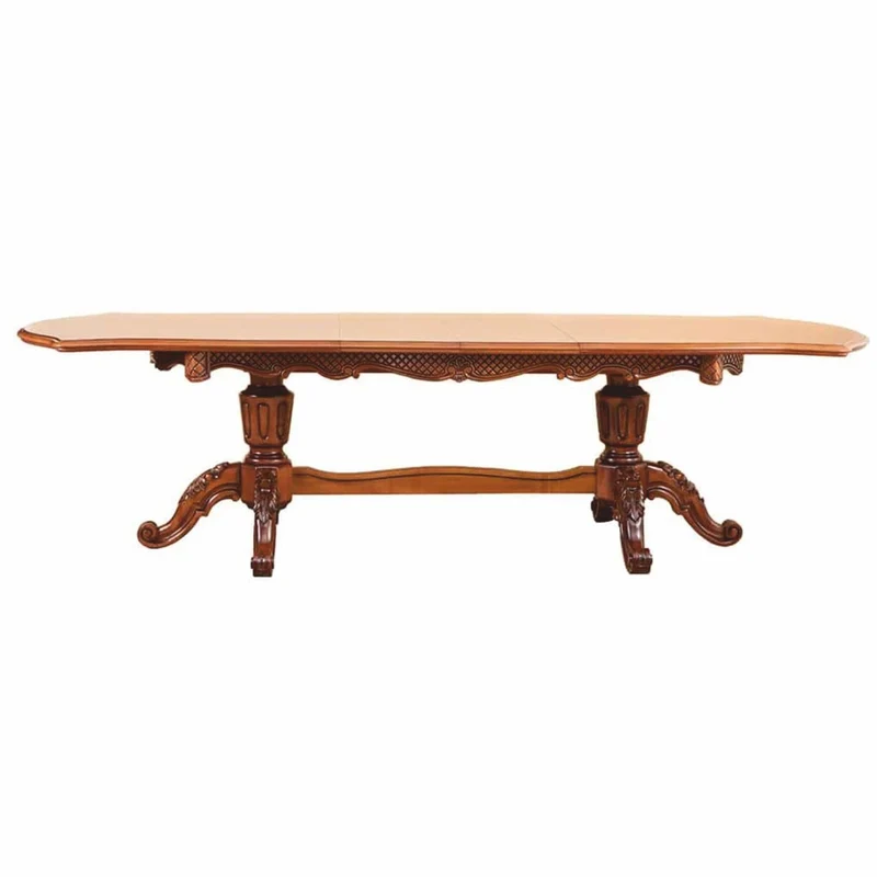 Casa Padrino Luxus Barock Esstisch Braun 230-307 cm - Barock Esszimmer Möbel