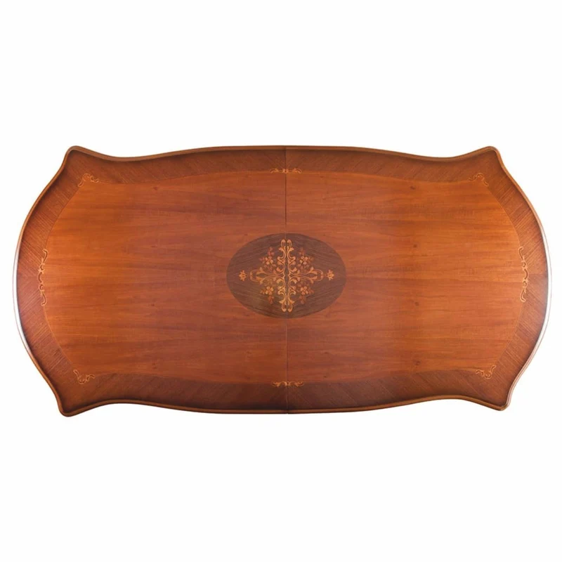 Casa Padrino Luxus Barock Esstisch Braun 230-307 cm - Barock Esszimmer Möbel