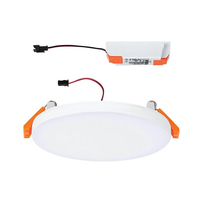 VariFit LED Einbaupanel Veluna Edge Ø 12cm in Weiß