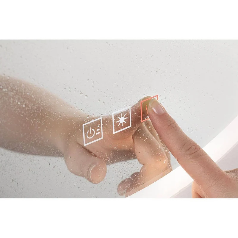 LED HomeSpa Leuchtspiegel Mirra CCT + Heizfunktion