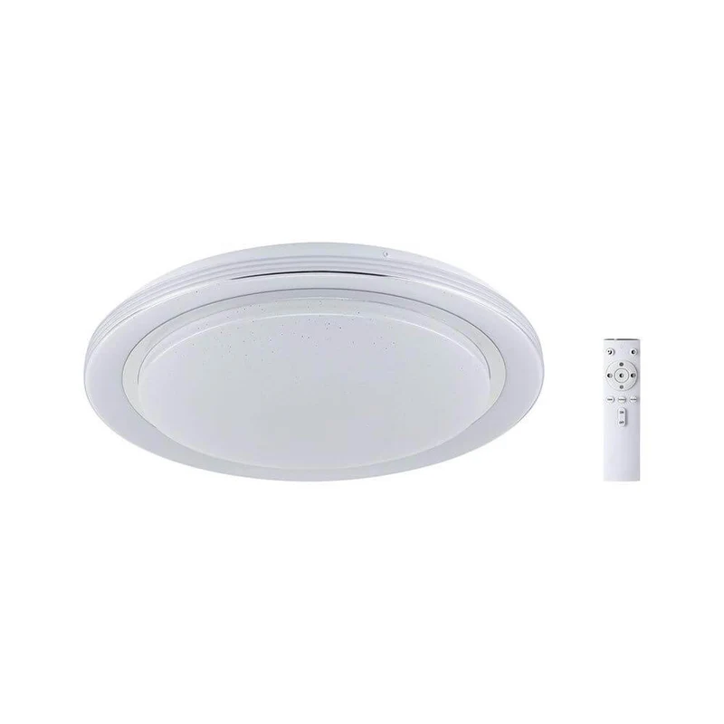LED Deckenleuchte Rainbow CCT Dimmbar Chrom, Weiß