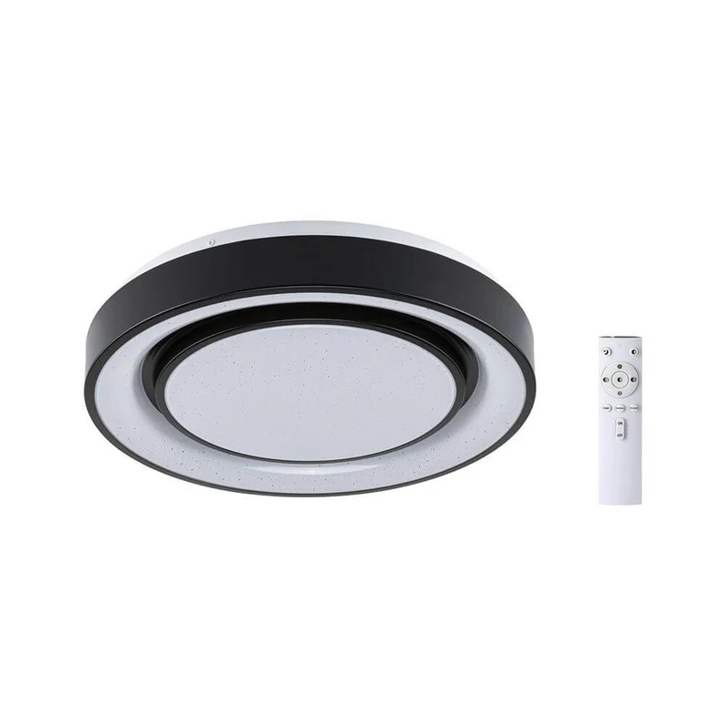 LED Deckenleuchte Rainbow Ø 37,5cm Schwarz