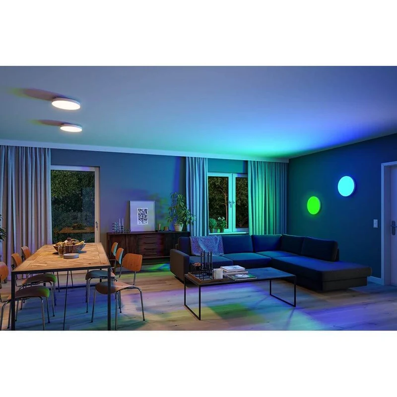 LED Panel Smart Home Zigbee Velora Rund RGBW