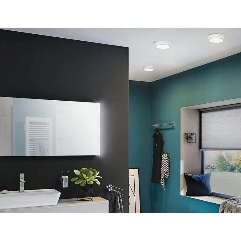 LED HomeSpa Panel Aviar Ø 22cm Weiß Dimmbar
