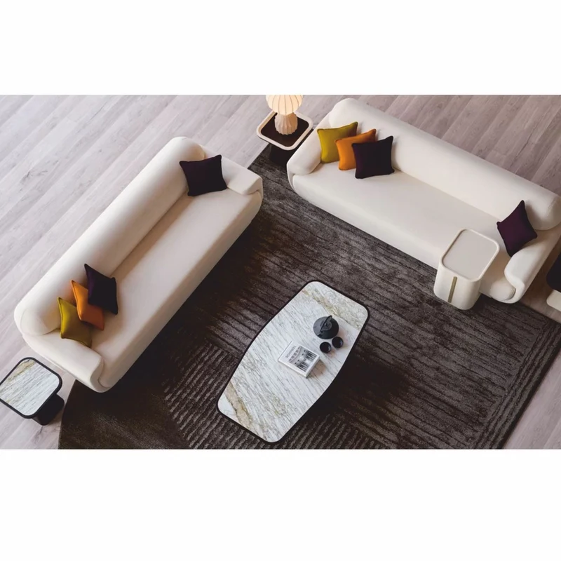 Casa Padrino Luxus Beistelltisch Creme H. 51 cm - Wohnzimmer & Hotel Möbel